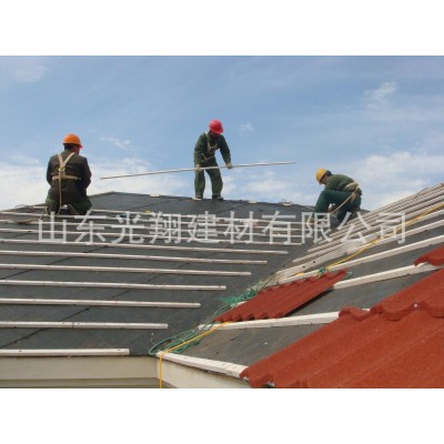 仿古铜瓦片仿古建筑材料寺庙古建筑屋面建筑材料图5