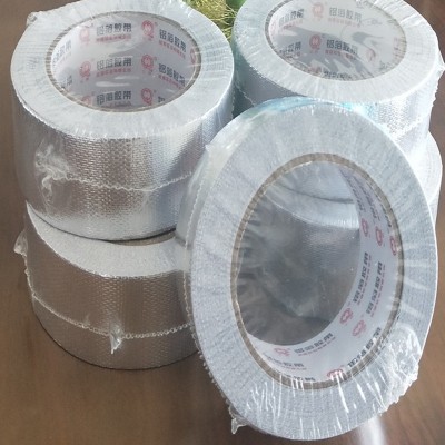 高温铝箔胶带 铝箔屏蔽加厚胶带 抗干扰导电银色铝箔胶带图4