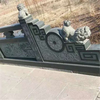 厂家现货桥梁石材栏杆 公园景观小桥石雕汉白玉装饰栏杆图4
