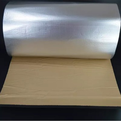 高密橡塑板隔热板保温棉防火防晒屋顶墙体阳光房保温棉隔热棉自粘图4