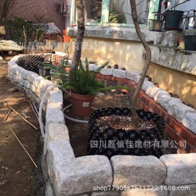 天然别墅庭院阳台花坛花园围边石挡土石园林走边脚踏步石文化石砖图4