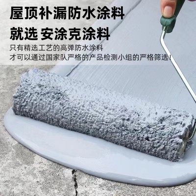防水胶顶不漏阳台屋顶外墙防水止漏卫生间免砸砖防水涂料图2