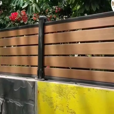 巧艺阁塑木护栏 公园景区户外栏杆 包工包料 支持定制图4