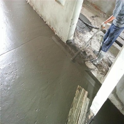 水泥路面找平用 泡沫混凝土施工 科茂建材 坑洞桥墩回填图2