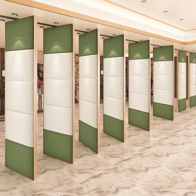酒店活动隔断移动屏风餐厅饭店活动包厢展厅活动展板铝合金批发图4