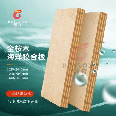 BS1088海洋胶合板酚醛防水全桉多层板浴室防潮户外船用桦木海洋板图2