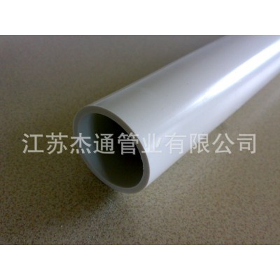 UPVC给水管材160pvc水管塑料管材排水城市灌溉用pe水管给水管图2