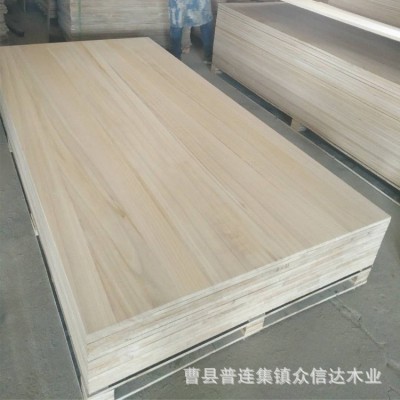 厂家批发桐木板材原木板材桐木直拼 家具抽屉板家装建筑板材图4