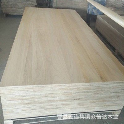 厂家批发桐木板材原木板材桐木直拼 家具抽屉板家装建筑板材图3