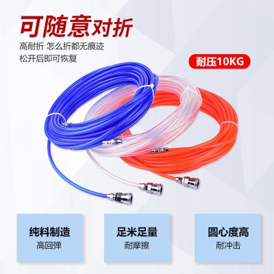 RIH瑞亨PU气管高压空气管空压机PU软管 聚氨酯气枪管 气动PU汽管图2