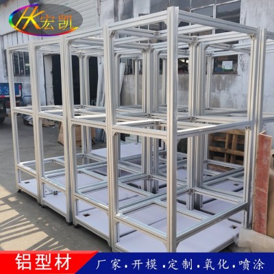 厂家直售工业铝型材 4040欧标流水线框架工业铝型材 铝合金机架图2