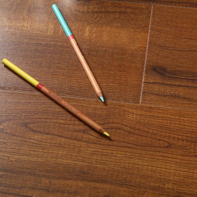 厂家供应复合木地板家用工装酒店幼儿园棕色木纹地板厂家批发图4