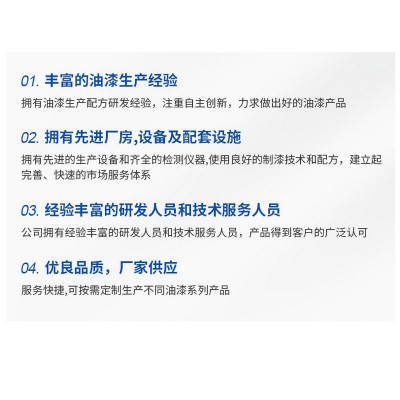 孔雀蓝醇酸调和漆 厂家供应 东方红油漆 山西油漆 东方红图4