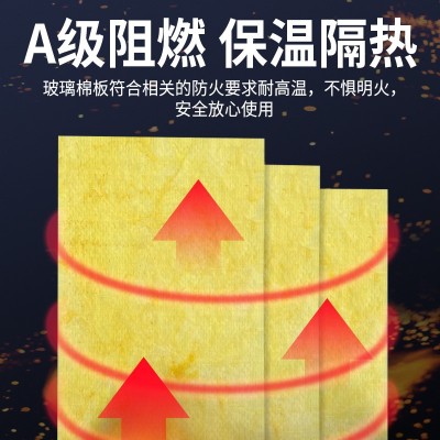 玻璃棉板风管防排烟耐火极限1小时消防排烟风管耐高温保温隔热棉图2