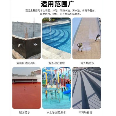 天冬透明聚脲 聚脲涂料 防水涂料 透明防水胶 墙面屋顶防水胶补漏图2