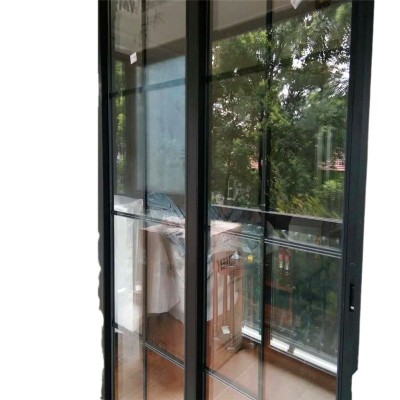 上海万增系统门窗供应宝山/闸北咖啡色铝合金门窗/阳台窗图5