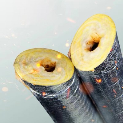 岩棉管保温隔潮隔热蒸汽管道保温材料防火阻燃岩棉管道保温管图3