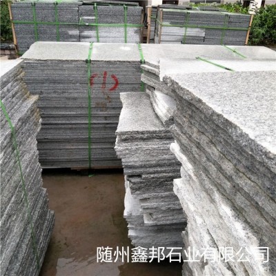麻城芝麻白厂家602 细花芝麻白 机切面石材 芝麻白铺装 窗台石图2