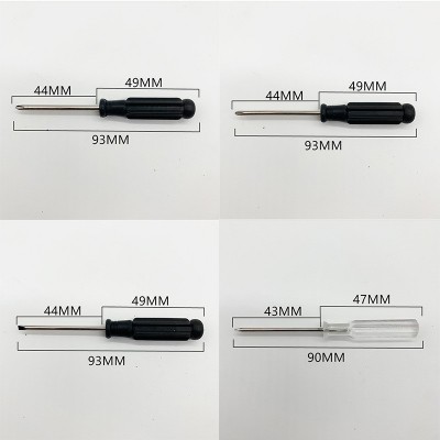 1.5螺丝刀2MM小号十字螺丝刀2.5一字3mm小黑批配送迷你螺丝刀批发图2