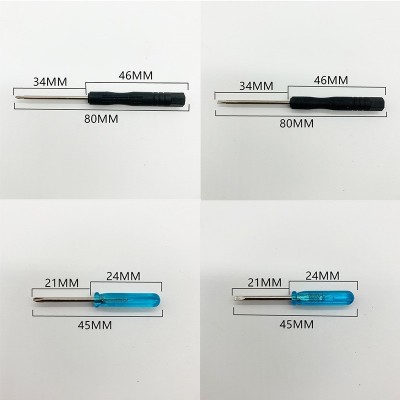 1.5螺丝刀2MM小号十字螺丝刀2.5一字3mm小黑批配送迷你螺丝刀批发图4