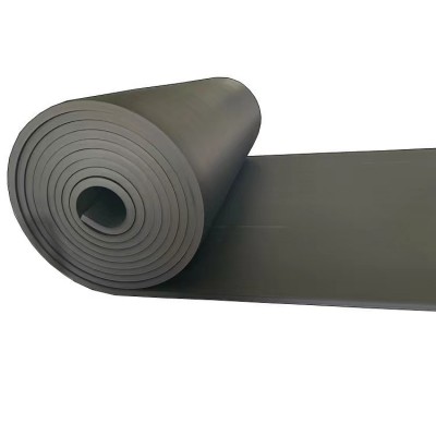 橡塑保温板保温隔热棉 空调管道保温棉隔音棉 铝箔橡塑保温棉自粘图5