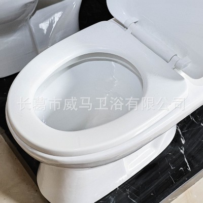工程马桶虹吸轻奢防臭陶瓷马桶抽水超漩式马桶坐便器 马桶大便器图4