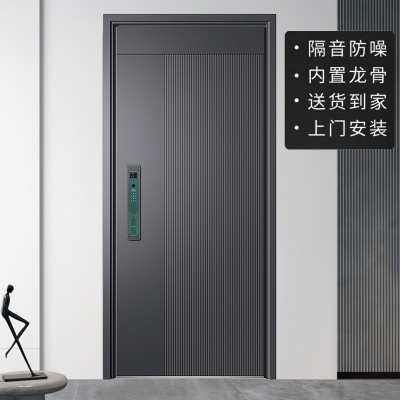 防盗门家用甲级入户门进户门子母门工程门安全门单门别墅大门批发图3