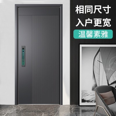防盗门家用甲级入户门进户门子母门工程门安全门单门别墅大门批发图2