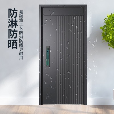 防盗门家用甲级入户门进户门子母门工程门安全门单门别墅大门批发图4