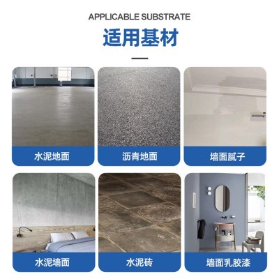 三青水性地坪漆耐磨地板漆水泥地面漆厂房室内外家用地板 漆油漆图3