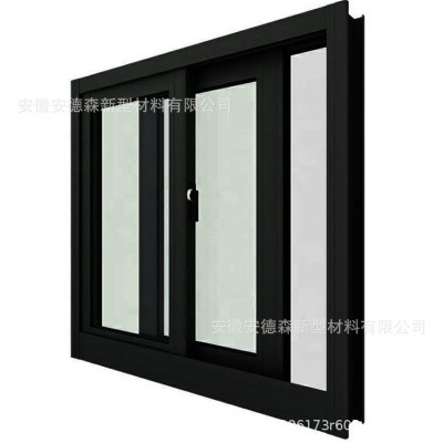 定制美式上下提拉窗推拉窗窄边隔音铝合金封阳台玻璃门型材模组图4