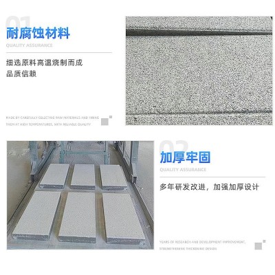 PC仿石砖人行道防滑小区广场芝麻灰黄金麻芝麻黑透水砖混凝土制品图4