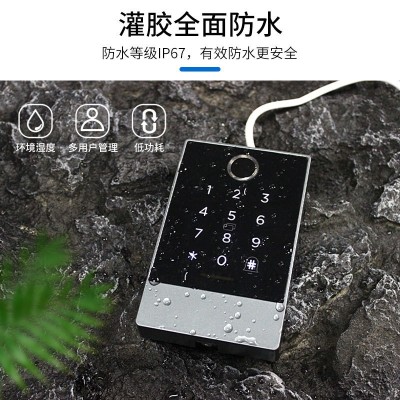 TTLOCK通通锁蓝牙共享自习室管理密码智能卡门禁机指 纹门禁K3F K3图2