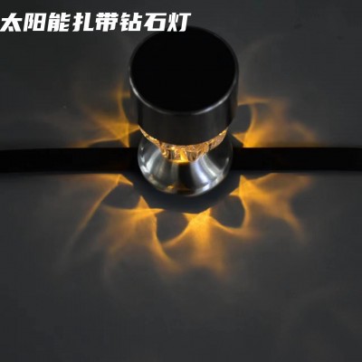 新款太阳能围栏灯阳台防水太阳能灯灯庭院灯简约户外灯氛围灯批发图3