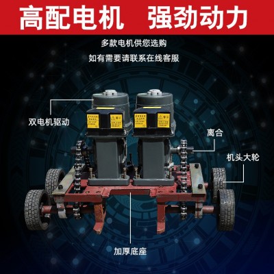 学校工厂铝合金电动伸缩大门幼儿园单位推拉折叠门别墅工地平移门图2