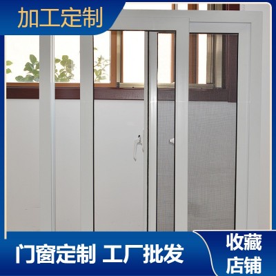 上海明夷厂家海螺型材塑钢门窗隔音隔热玻璃窗手动家用推拉窗图2