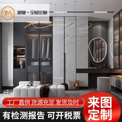工厂全屋衣柜定/制 家居橱柜门衣橱衣帽间 实木欧式家具定 制图3