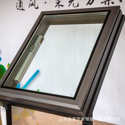 双弯链条式电动天窗 天窗电动上翻天窗阳光房平移天窗斜面阁楼图3