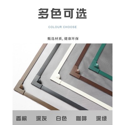 磁吸纱窗纱门帘自粘纱窗网自装防蚊防尘简易安装厂家直销全国招代图4