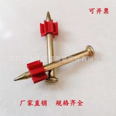 【小额批发】特种水泥钉镀锌加硬射钉 规格全高强度射钉广告钉图2
