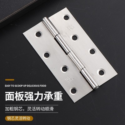 厂家批发不锈钢平开合页 箱包礼品盒迷你铰链 木门柜门家具小合页图3