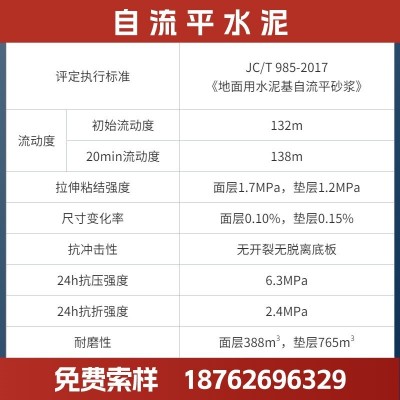 自流平水泥地下室机场跑道高速路专用苏州捷谦宏快速找平图2