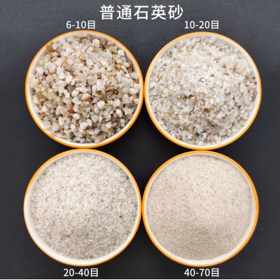 石英砂防火材料水处理滤料用铸造玻璃陶瓷塑料喷砂用现货供应图4