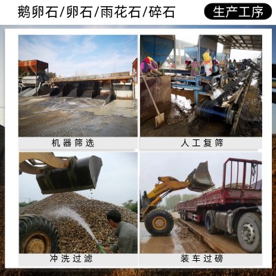 天艺 园林水沟钢厂变压器鹅卵石河滩石沙石小石子碎石五彩 溪流石图3
