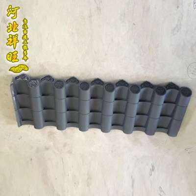 仿古建筑青瓦滴水瓦古建园林青瓦片仿古别墅青瓦块屋檐滴水瓦图2