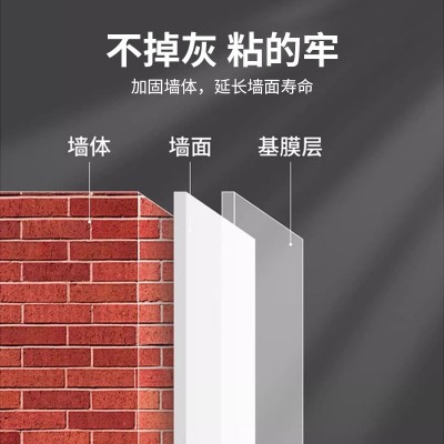 基膜墙布胶高固含墙纸墙面加固壁纸壁布渗透型基膜家装工装覆盖图2