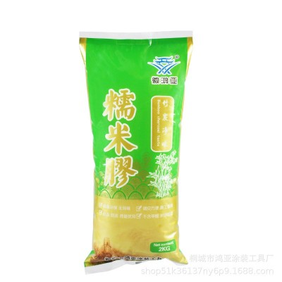 徽鸿亚墙纸胶墙布糯米胶 水性覆盖基膜胶水工装基膜q胶量大从优图5