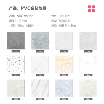 700g自粘地板PVC贴纸免胶地板贴加厚耐磨防水塑胶地板图2