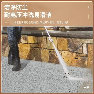 水磨石地坪漆一体彩砂室内外水车间大理石家用艺术瓷石涂料油漆图5