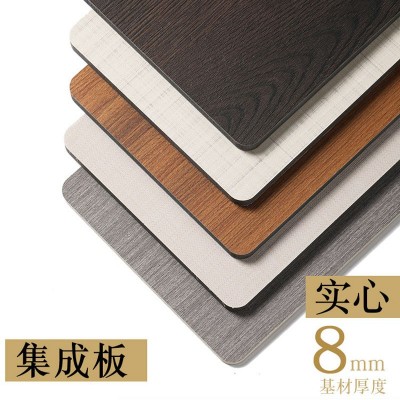 竹炭木碳晶大板高档室内木饰面全屋整装材料金属拉丝背景装饰板材图2